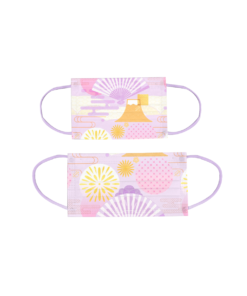 Alternative view of 【プラチナスターライト】ランチェスター3層保護マスク　花火模様　20個入り